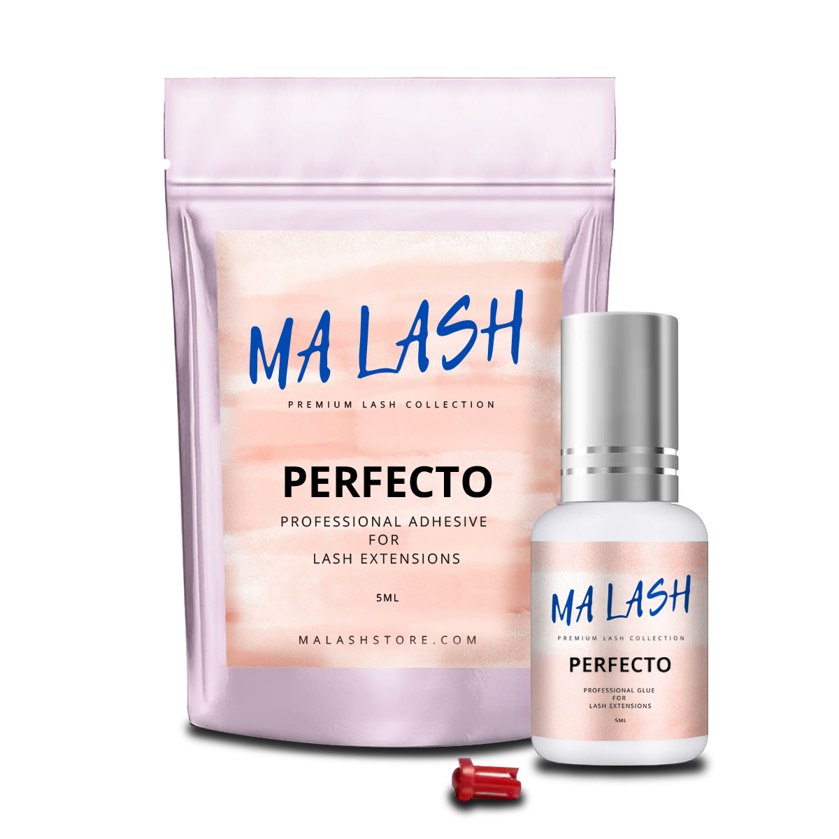 MA LASH PERFECTO Glue for Eyelash Extensions – Instant Drying, Long Retention, Professional Use