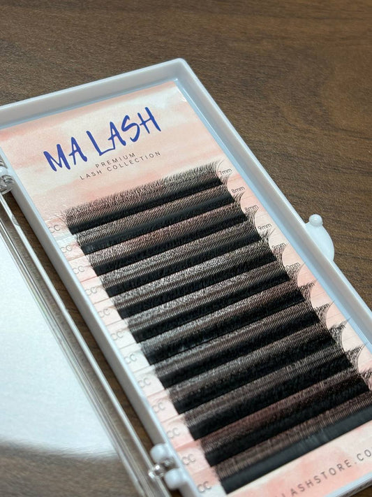 5D W type Narrow Premade fans lash extensions MIX 7-13mm by MA LASH 12 lines