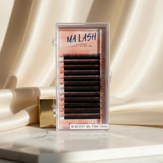 3D W type Narrow Premade fans lash extensions MIX 7-13mm by MA LASH 12 lines