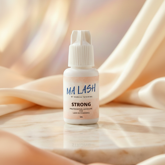 MA LASH STRONG Glue for Eyelash Extensions – Ultra-Fast Drying, Long Retention, Professional Use