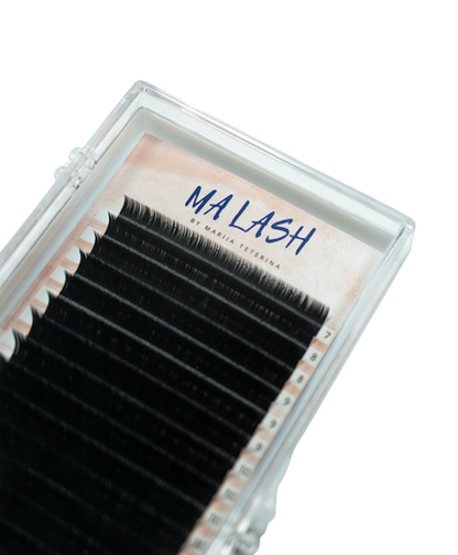 (MIXED) black MA LASH individual lash extensions mix 7-13mm 12 lines/20 lines