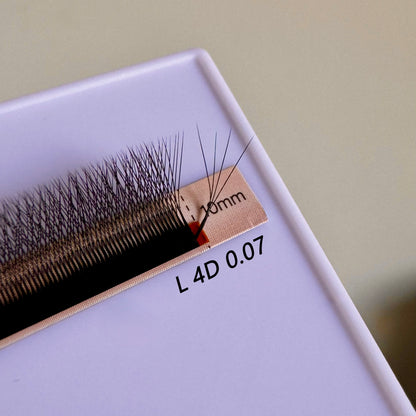4D W type Narrow Premade fans lash extensions MIX 7-13mm by MA LASH 12 lines