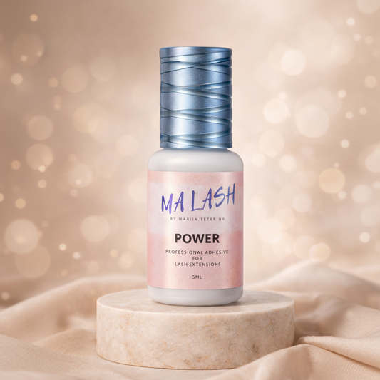 MA LASH POWER Glue for Eyelash Extensions – Fast Drying, Long Retention, Professional Use