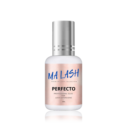 MA LASH PERFECTO Glue for Eyelash Extensions – Instant Drying, Long Retention, Professional Use