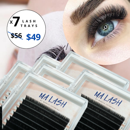 SALE! Choose YOUR 7 lash tray set for DISCOUNTED PRICE!
