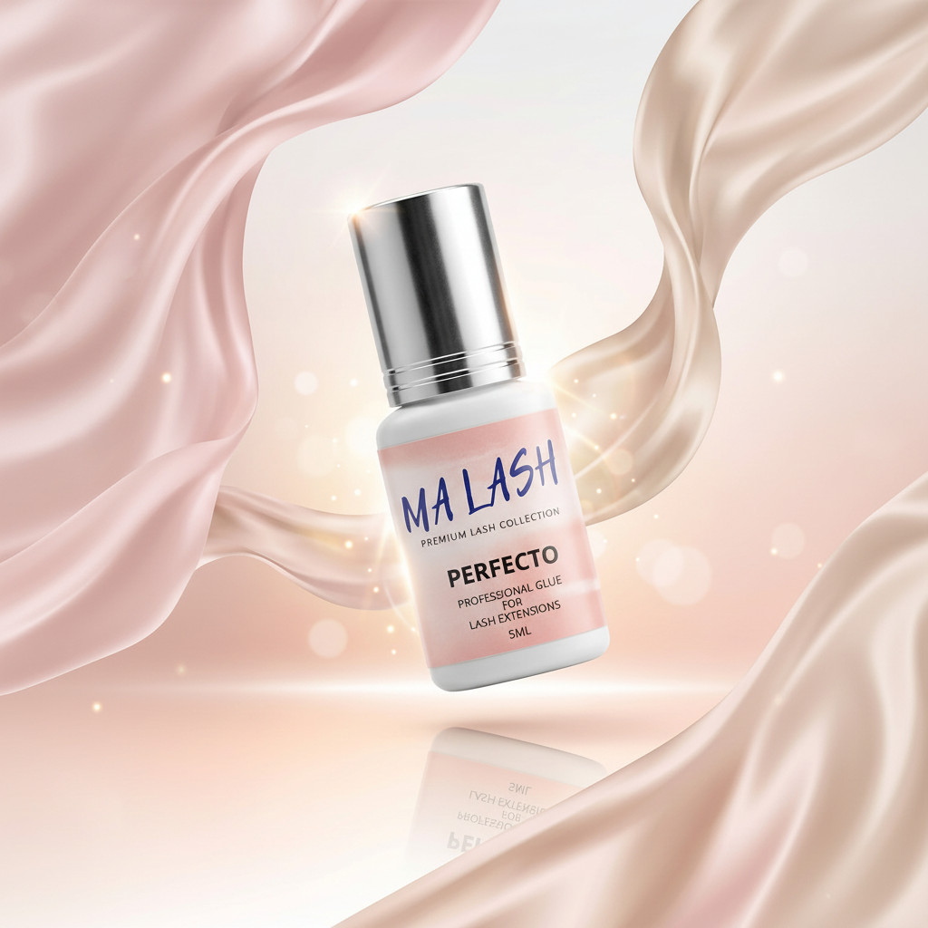 MA LASH PERFECTO Glue for Eyelash Extensions – Instant Drying, Long Retention, Professional Use