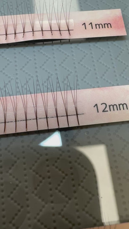 1200 Premade 3D fans lash extensions MIX LONG 14-20mm by MA LASH