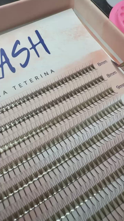 1200 Premade fans 5D lash extensions MIX 7-13mm by MA LASH